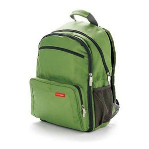SKIP HOP Green Via Backpack Diaper Bag